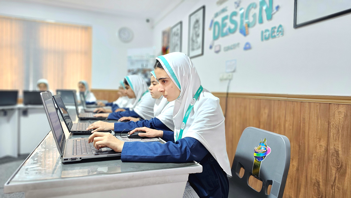 د کمپیوټر او ګرافیک مهارتونه program at Raha Foundation