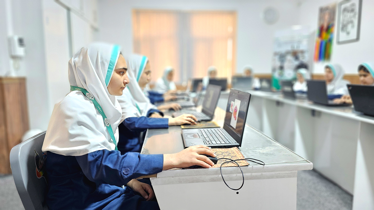 د کمپیوټر او ګرافیک مهارتونه program at Raha Foundation