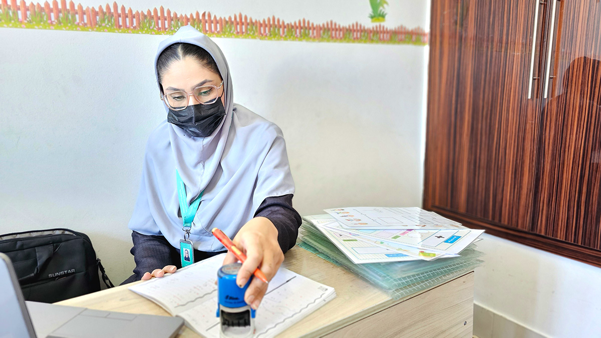 فرحناز رحیمی program at Raha Foundation