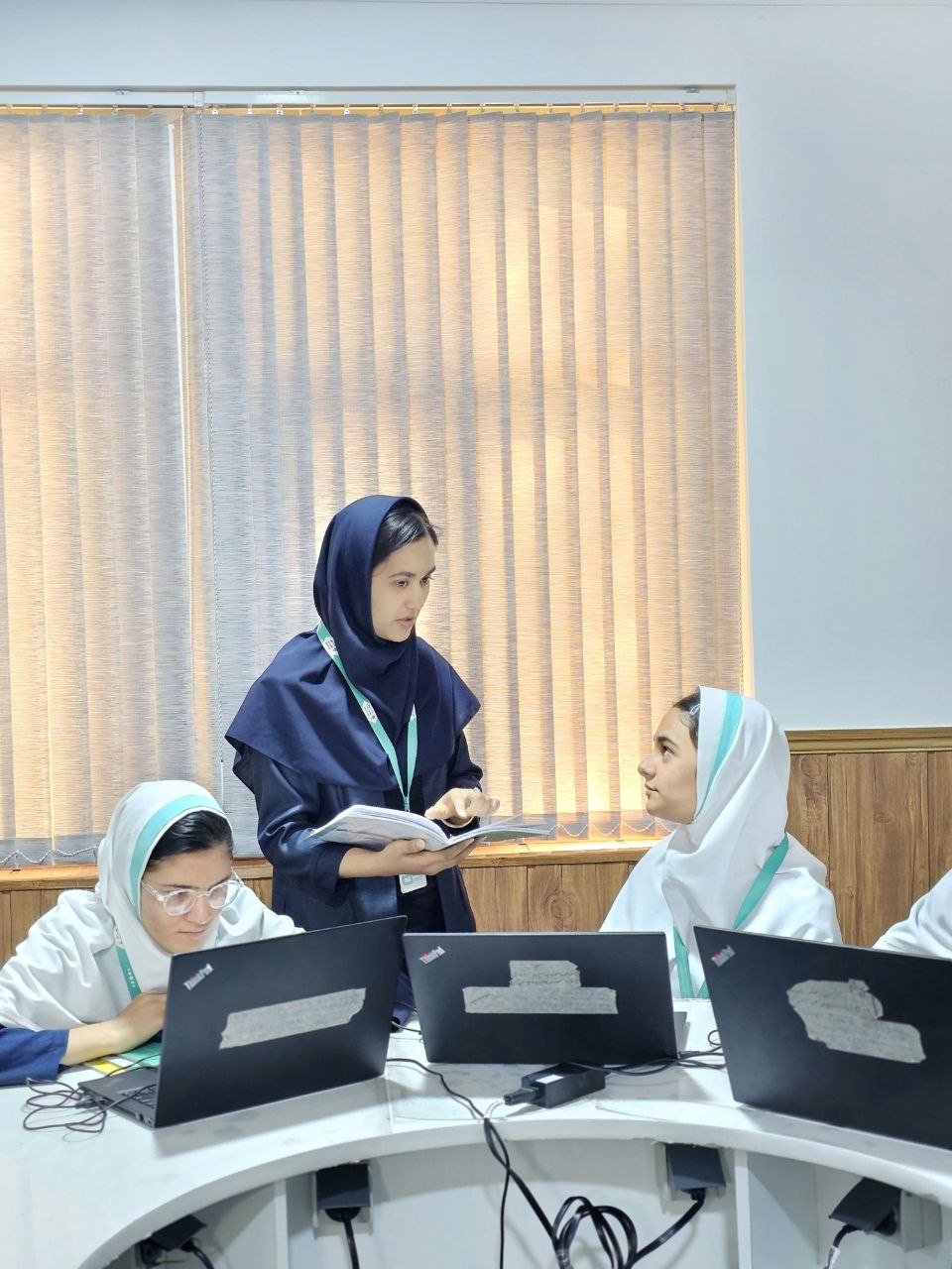 زینب زهل بلخی program at Raha Foundation
