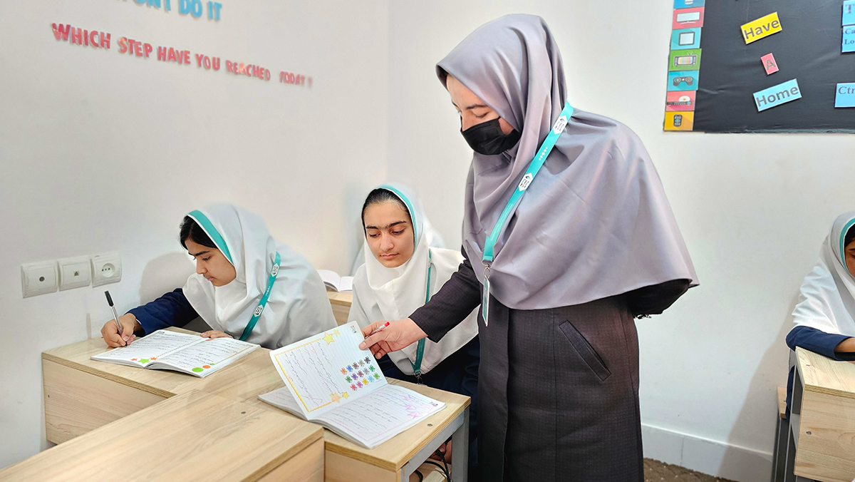 فهیمه مایار program at Raha Foundation