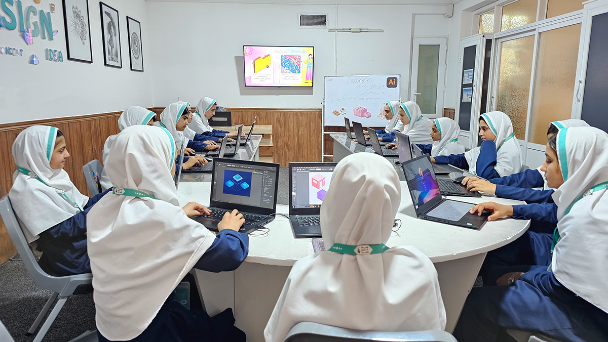 د کمپیوټر او ګرافیک مهارتونه program at Raha Foundation