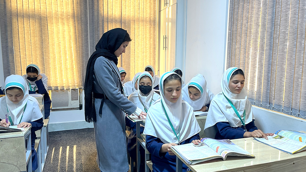 Khadija Kamalzadeh program at Raha Foundation