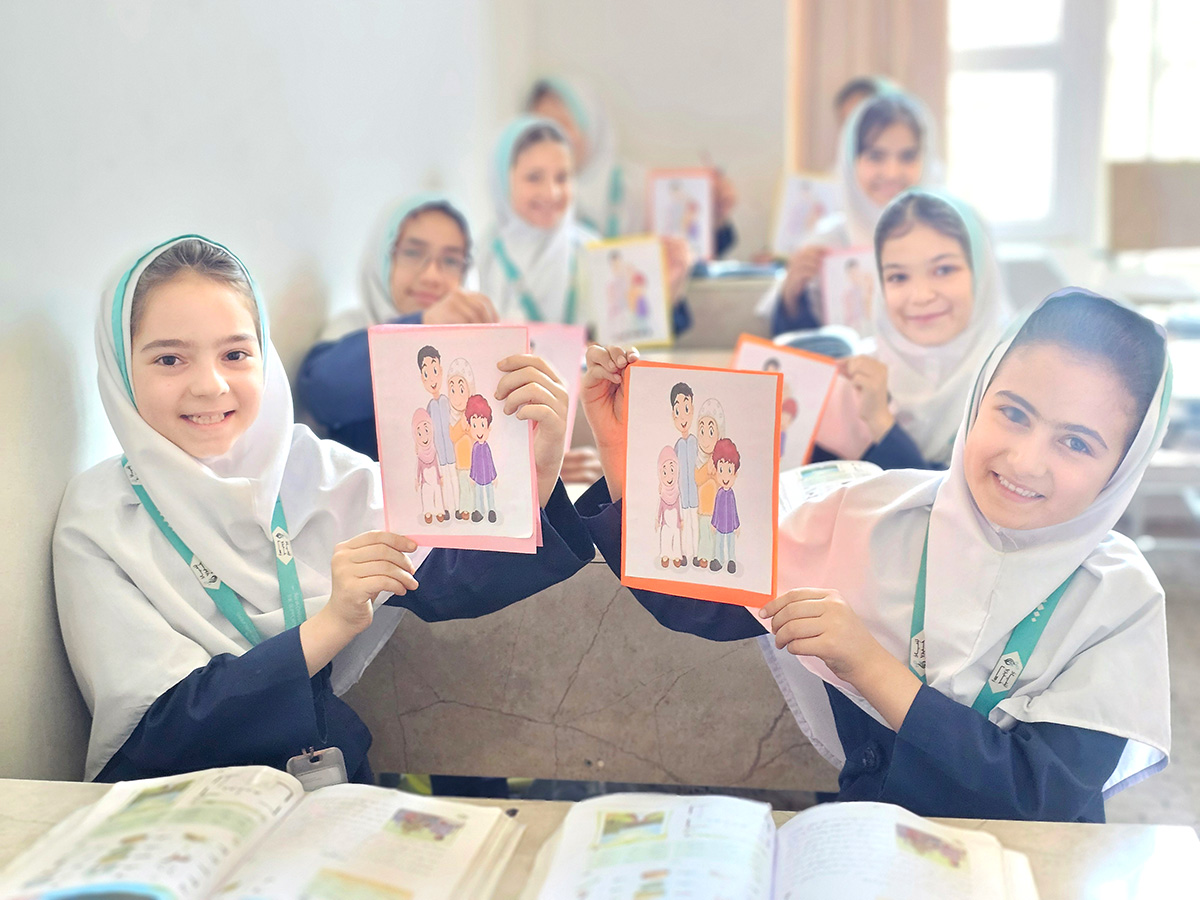حمایت از کودکان کار program at Raha Foundation