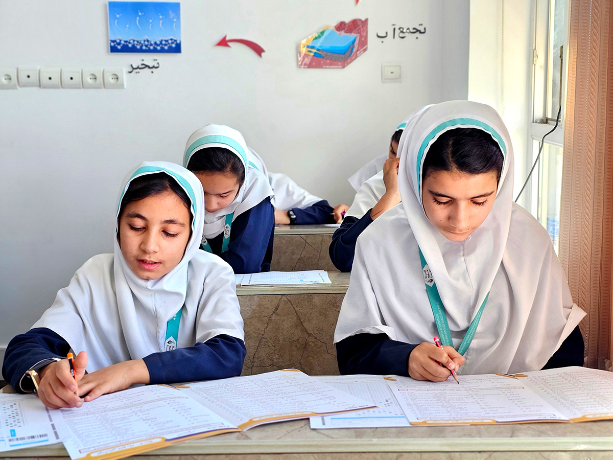حمایت از کودکان کار program at Raha Foundation