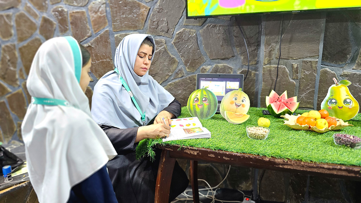 زرغونه محمدی program at Raha Foundation