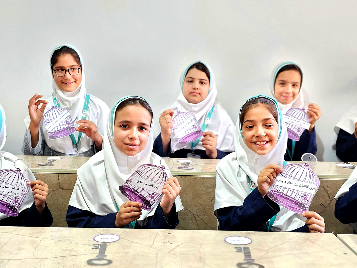 حمایت از کودکان کار program at Raha Foundation