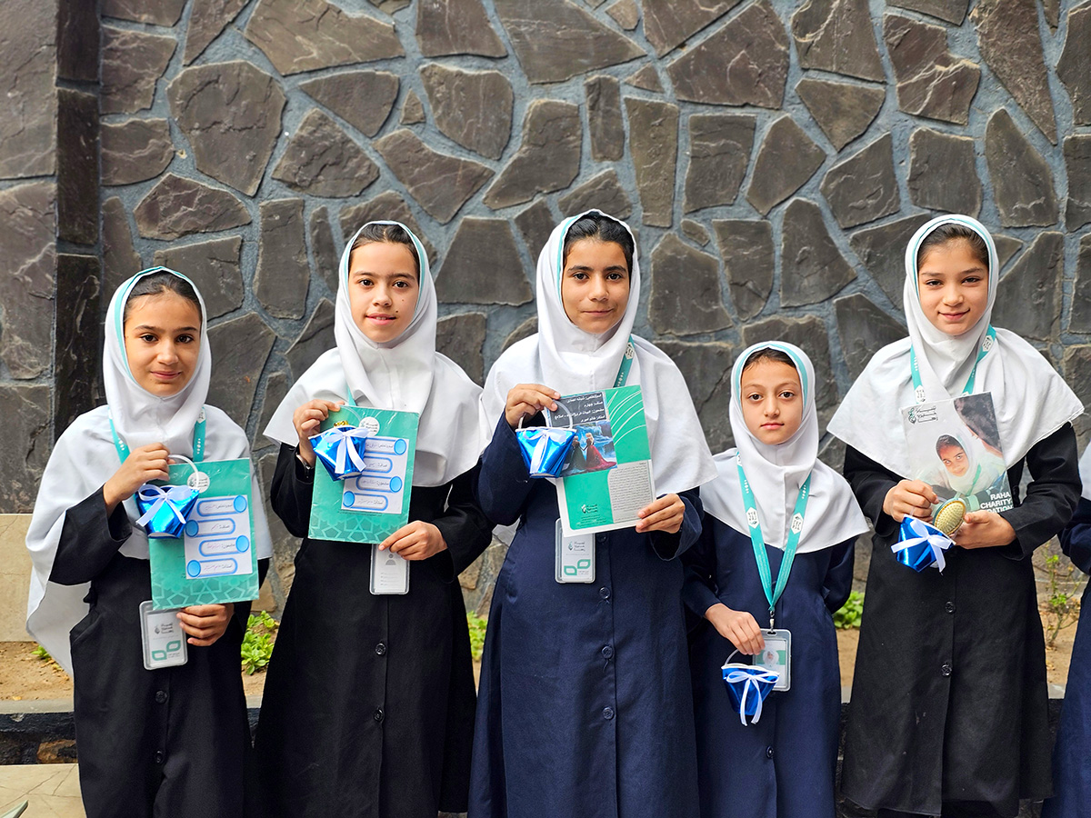 حمایت از کودکان کار program at Raha Foundation