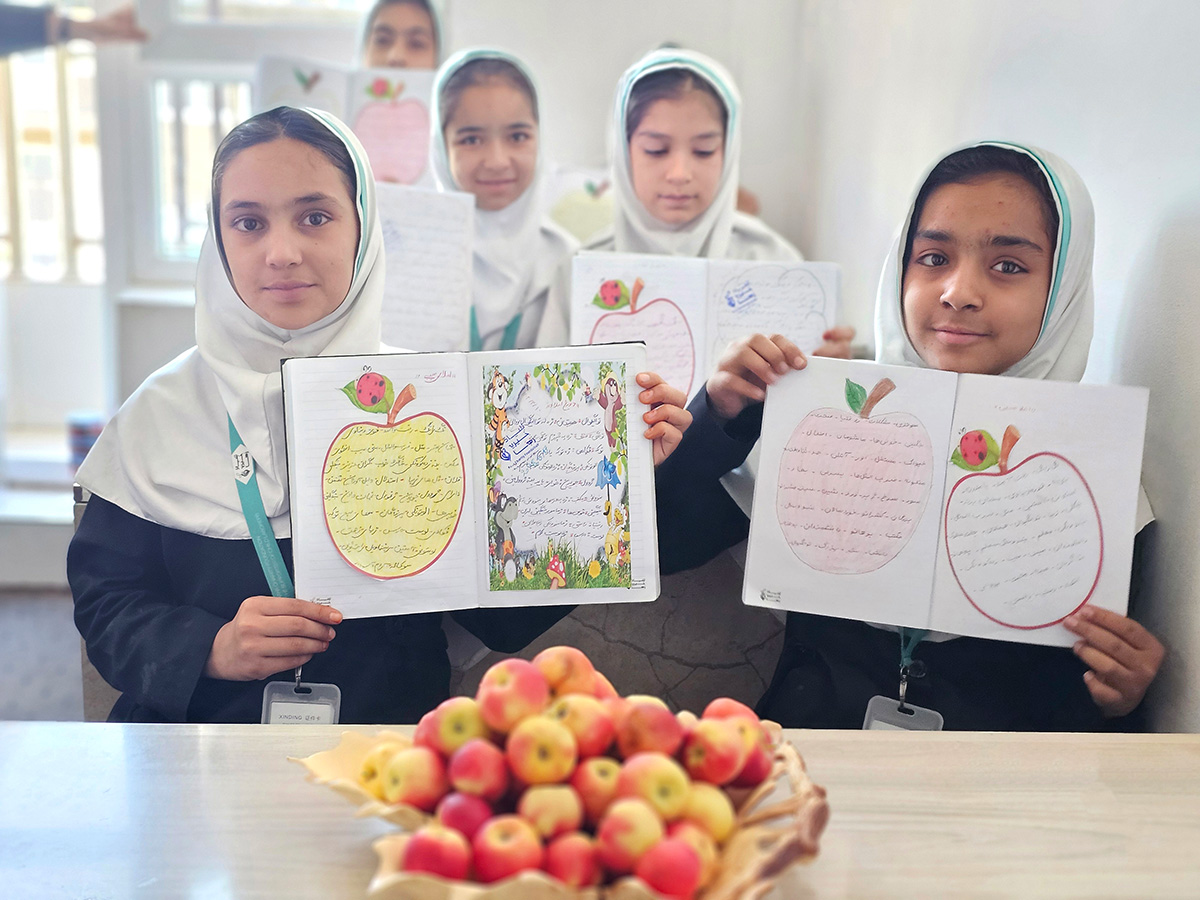 حمایت از کودکان کار program at Raha Foundation